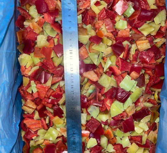 Перец меланж кубик 