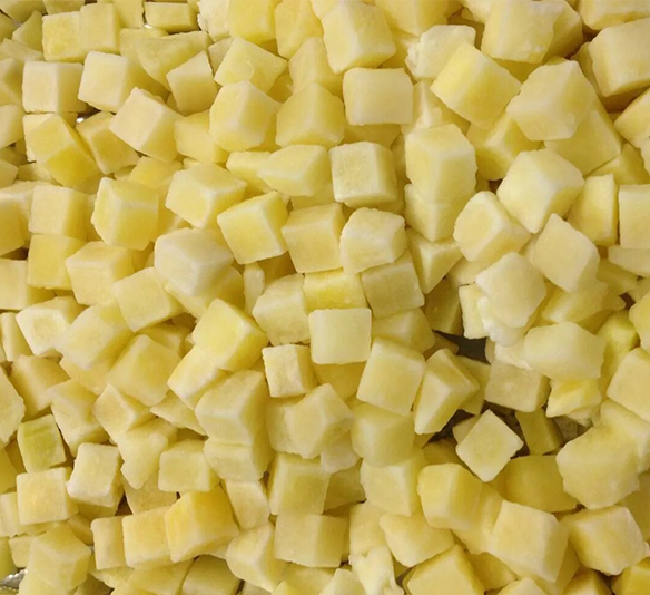 Картофель кубиками